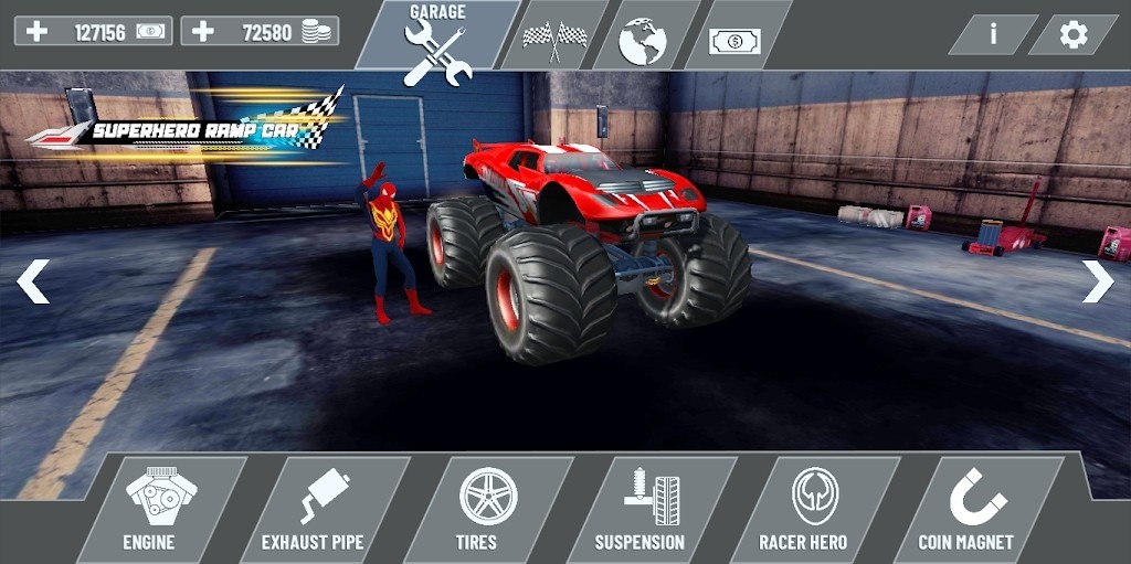 超级英雄超级坡道汽车特技好玩吗 超级英雄超级坡道汽车特技玩法简介