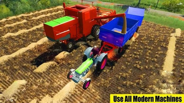 现代农业模拟器大拖拉机好玩吗 现代农业模拟器大拖拉机玩法简介