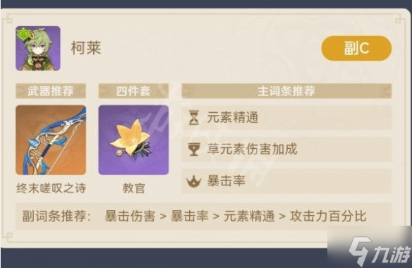 《原神》刻晴超激化流怎么玩?刻晴超激化流配装推荐速参考