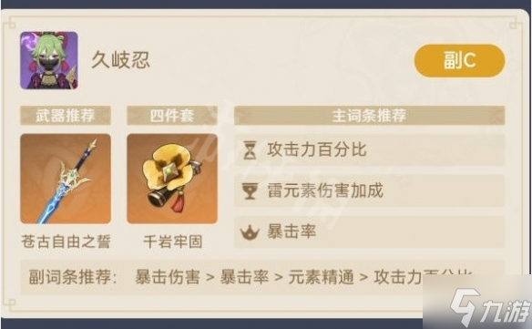 《原神》刻晴超激化流怎么玩?刻晴超激化流配装推荐速参考