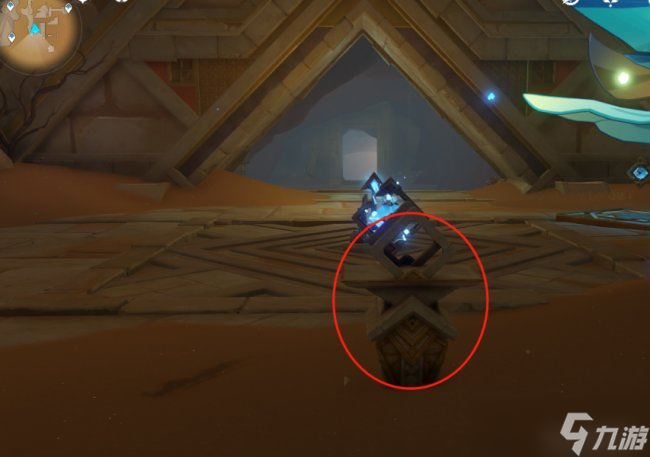 《原神》沙漠解密 沙漠地底宝箱解密