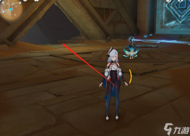 《原神》沙漠解密 沙漠地底宝箱解密