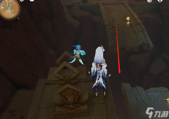 《原神》沙漠解密 沙漠地底宝箱解密