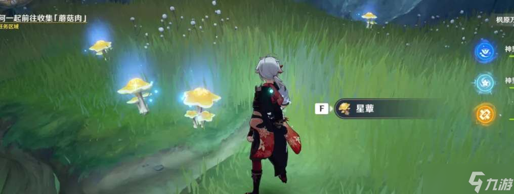 原神活化的星蕈如何采集