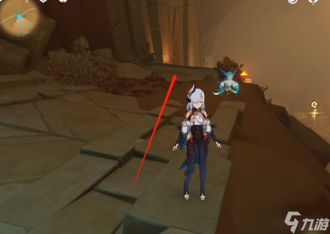 《原神》沙漠解密 沙漠地底宝箱解密