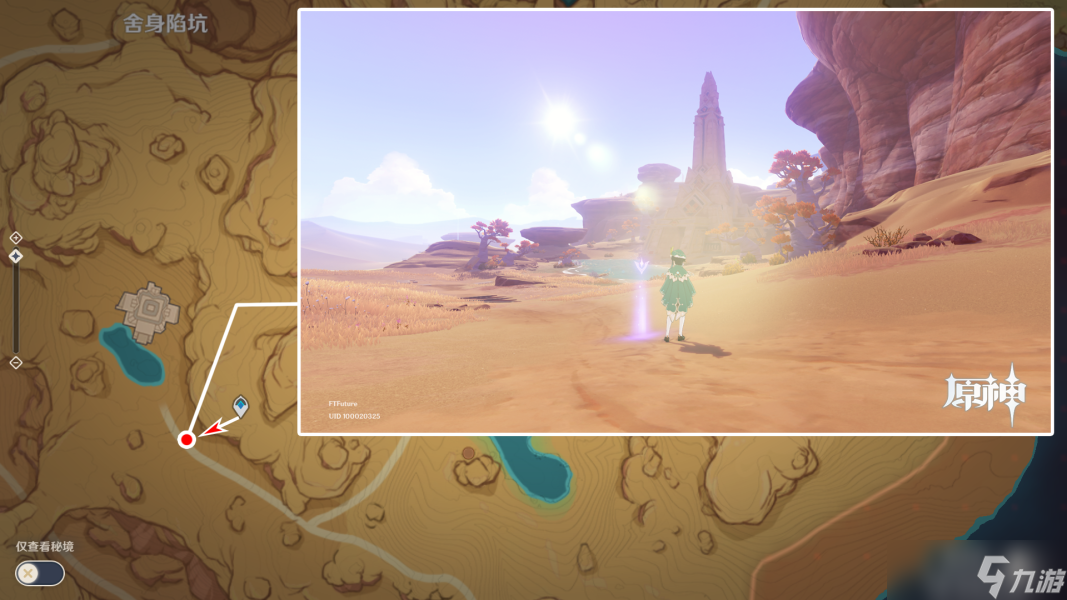 原神须弥沙漠有哪些观景点