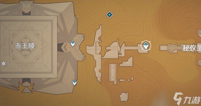 《原神》沙漠解密 沙漠地底宝箱解密