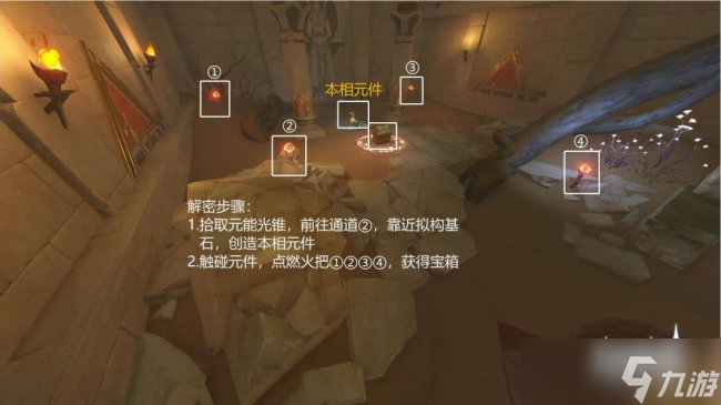《原神》大赤沙海火把在哪解密 大赤沙海18处火把解密