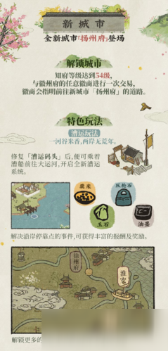 《江南百景图》扬州府怎么开启_扬州府地图进入方法