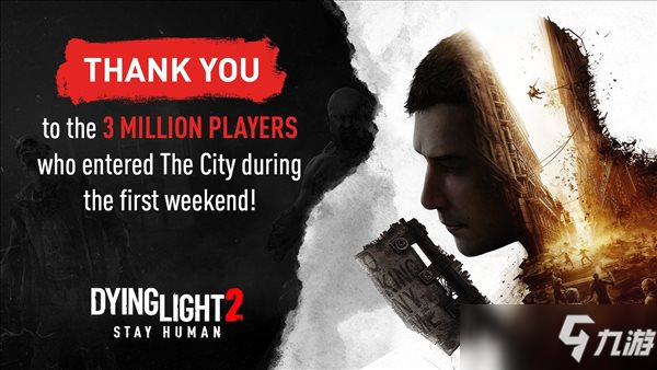 官方确认《消逝的光芒2》首周玩家数达300万 致谢支持
