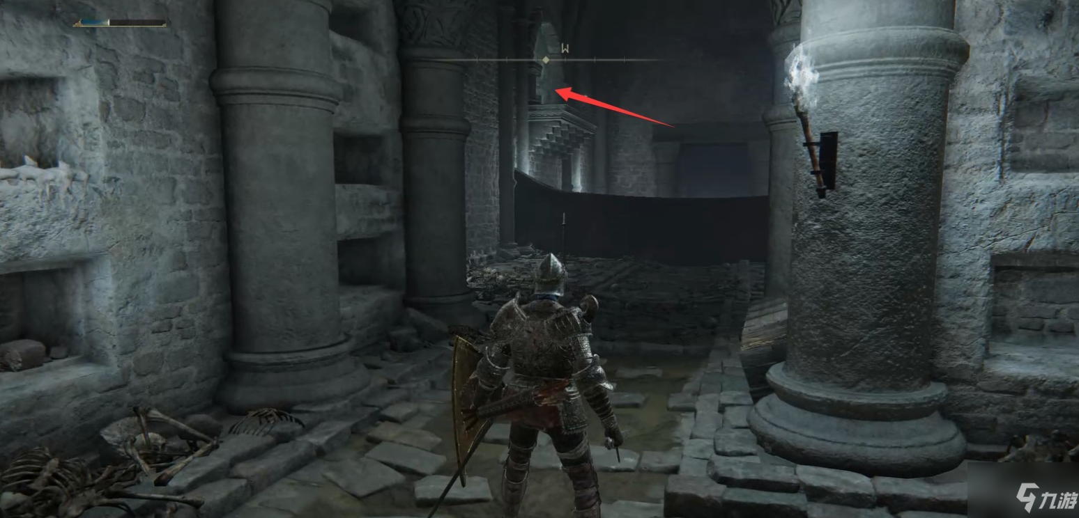 《艾尔登法环》黑刀地下墓地铁门打开方法