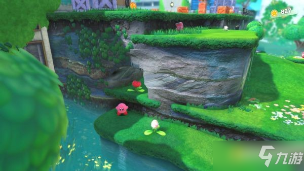 《星之卡比探索发现》1-1收集品位置说明 草原建筑郁金香在哪里?