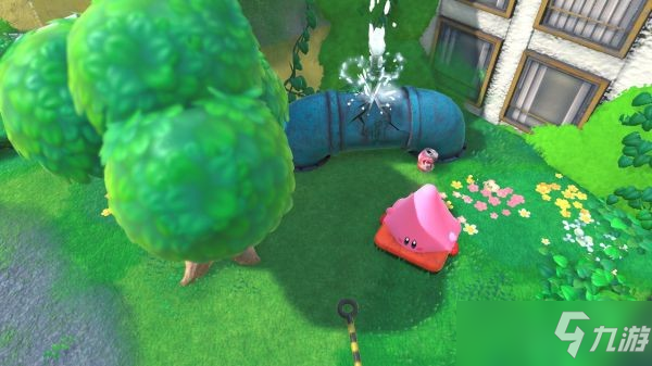 《星之卡比探索发现》1-1收集品位置说明 草原建筑郁金香在哪里?