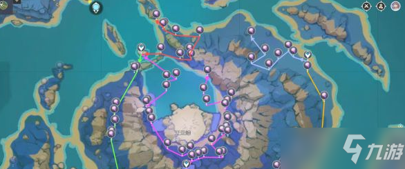 原神天云草实采集路线