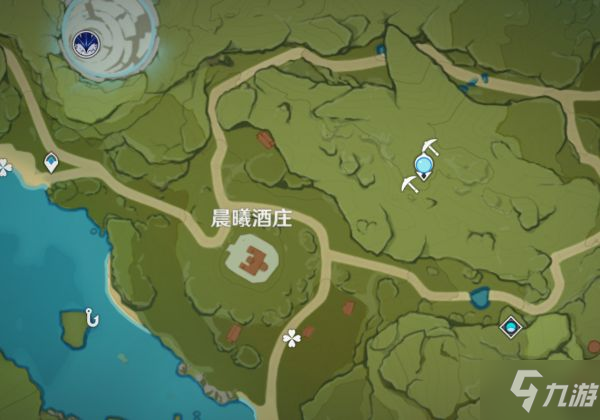 《原神》高效抓晶蝶路线介绍