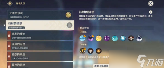 原神2.6振晶的研究衍射的猜想怎么过