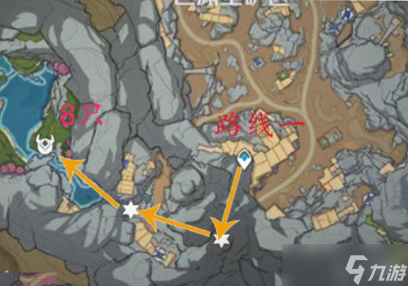 原神水蕈兽收集路线