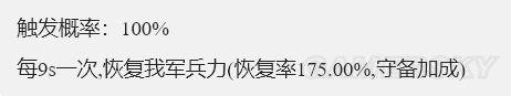 《重返帝国》百战之体技能解析 百战之体怎么玩