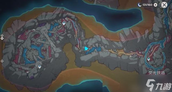 原神古代生物调查化石点位标注