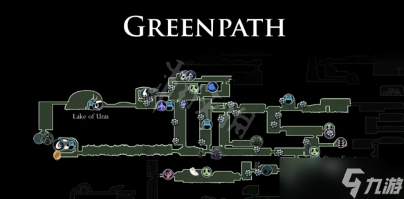 《空洞骑士》苍绿之径地图是什么 苍绿之径地图介绍