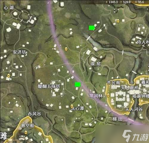 永劫无间祈愿井的位置介绍