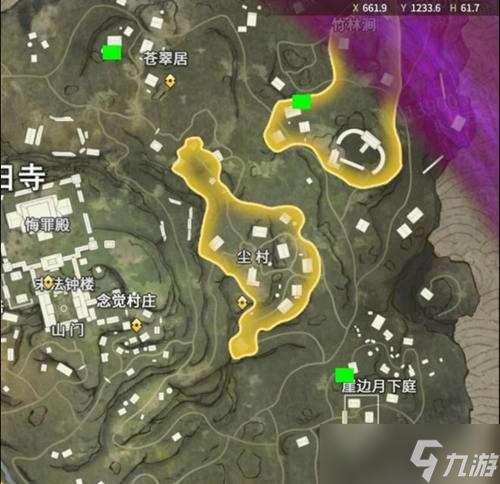 永劫无间祈愿井的位置介绍