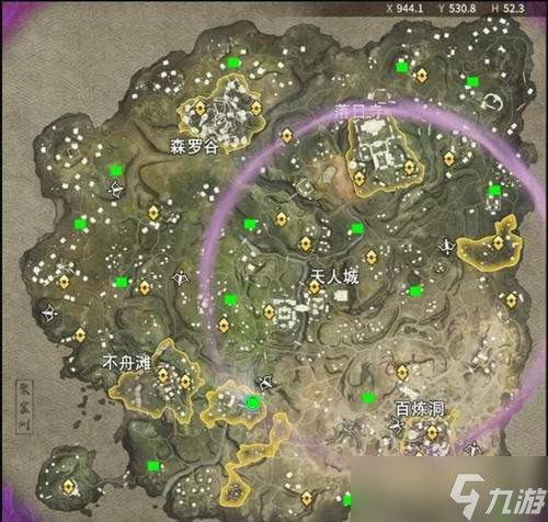永劫无间祈愿井的位置介绍