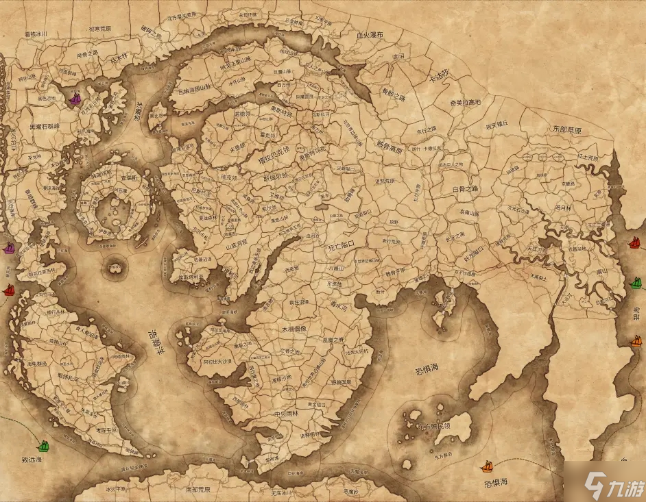 《全面战争: 战锤3》 超凡帝国地图揭露