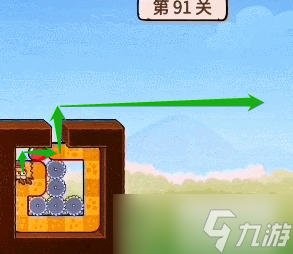 贪吃的苹果蛇第91关怎么过