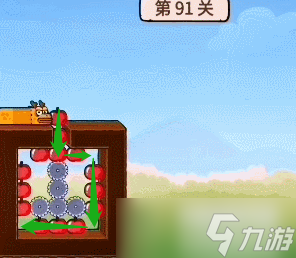 贪吃的苹果蛇第91关怎么过