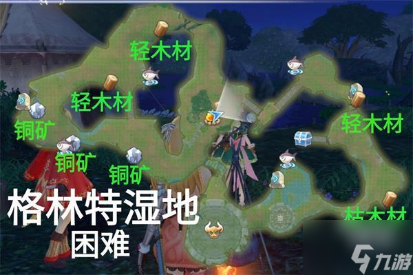 玛娜希斯回响所有地图资源分布一览