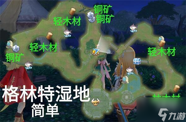 玛娜希斯回响所有地图资源分布一览