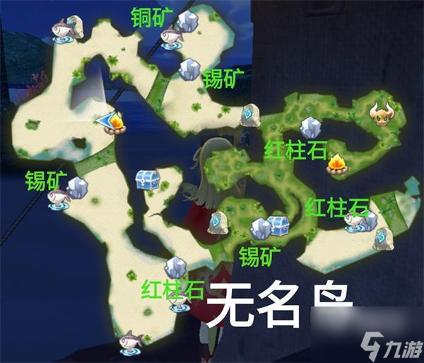 玛娜希斯回响所有地图资源分布一览