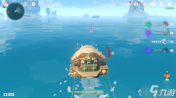 《原神》2.8版金苹果群岛海上宝箱位置说明