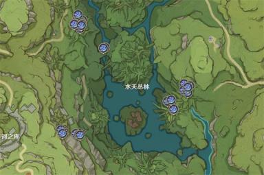 原神树王圣体菇采集位置路线攻略