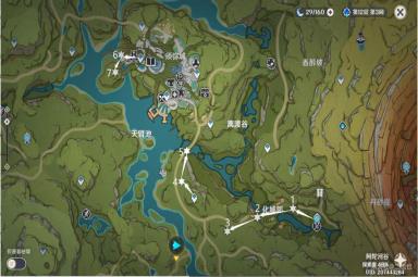 原神3.0版本草神瞳全收集标点路线攻略