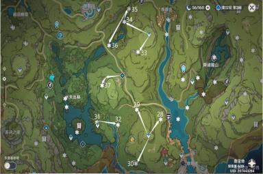 原神3.0版本草神瞳全收集标点路线攻略