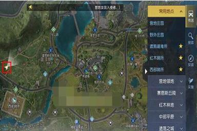 黎明觉醒生机黄热气球藏宝图坐标位置