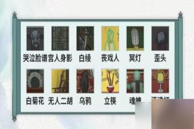 《文字脑洞》无名会馆找出12处诡异点攻略