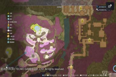 《莱莎的炼金工房3》全地图地标位置图