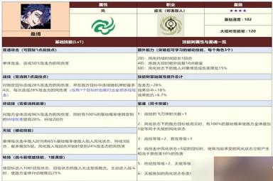 崩坏星穹铁道三测全四星角色数据一览