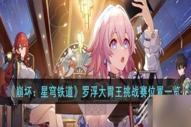 《崩坏：星穹铁道》罗浮大胃王挑战赛位置一览