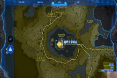 《塞尔达传说：王国之泪》嘎塔奇萨神庙位置一览