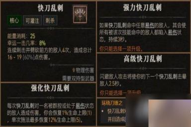 《暗黑破坏神4》游侠技能大全