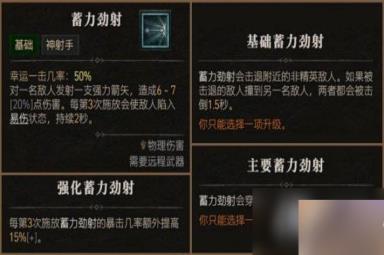 《暗黑破坏神4》游侠技能大全