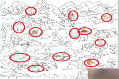 《疯狂梗传》找兔兔找出十二只兔兔通关攻略