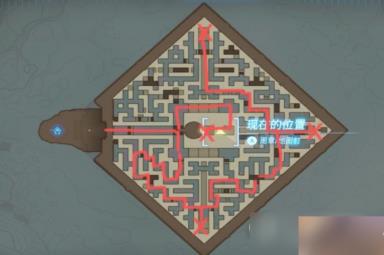《塞尔达传说王国之泪》北洛美迷宫通关走法介绍