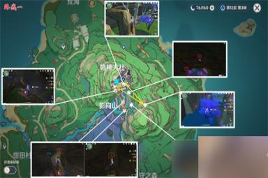 原神鬼兜虫怎么找更方便-原神鬼兜虫采集路线图一览