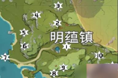 原神岩神瞳位置坐标大全