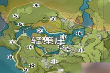 原神岩神瞳位置坐标大全
